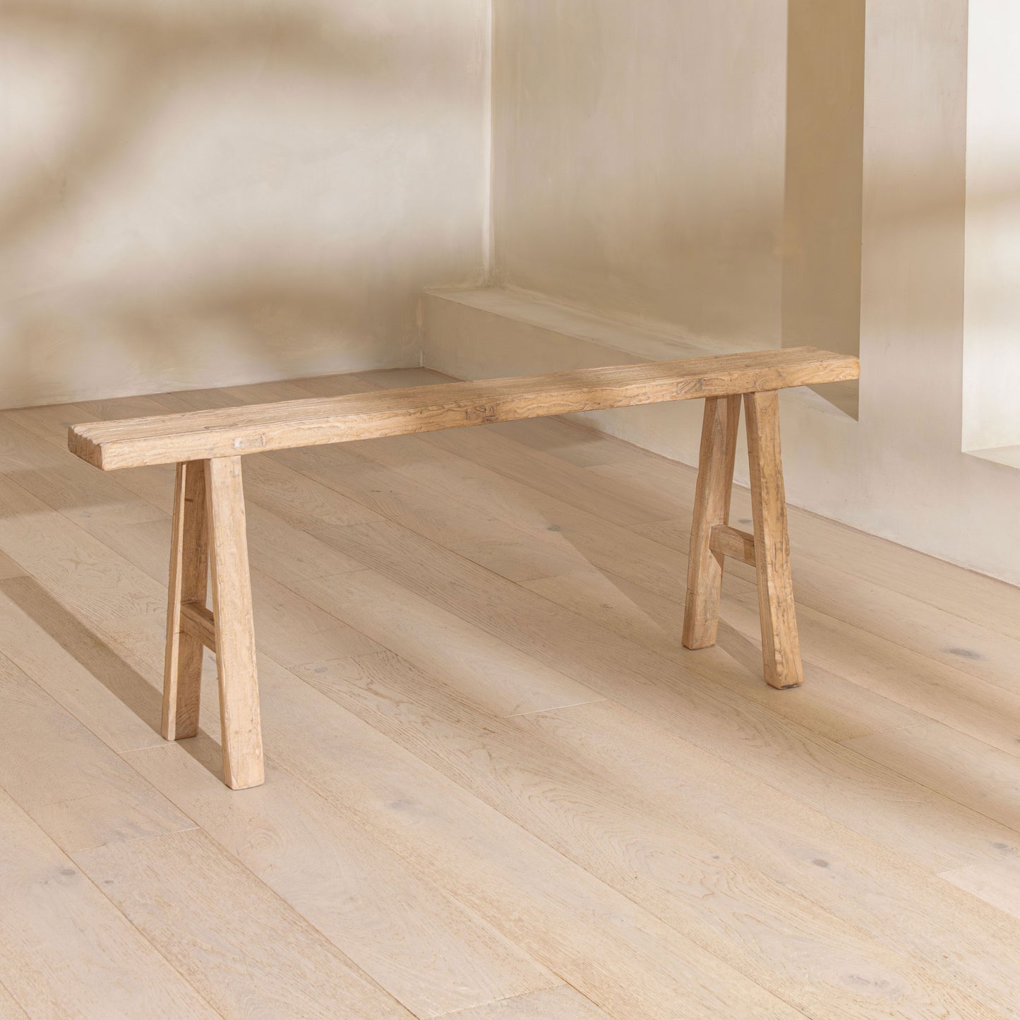 Sonoma Farmhouse Skinny Bench | 130cm Wide, Reclaimed Wood