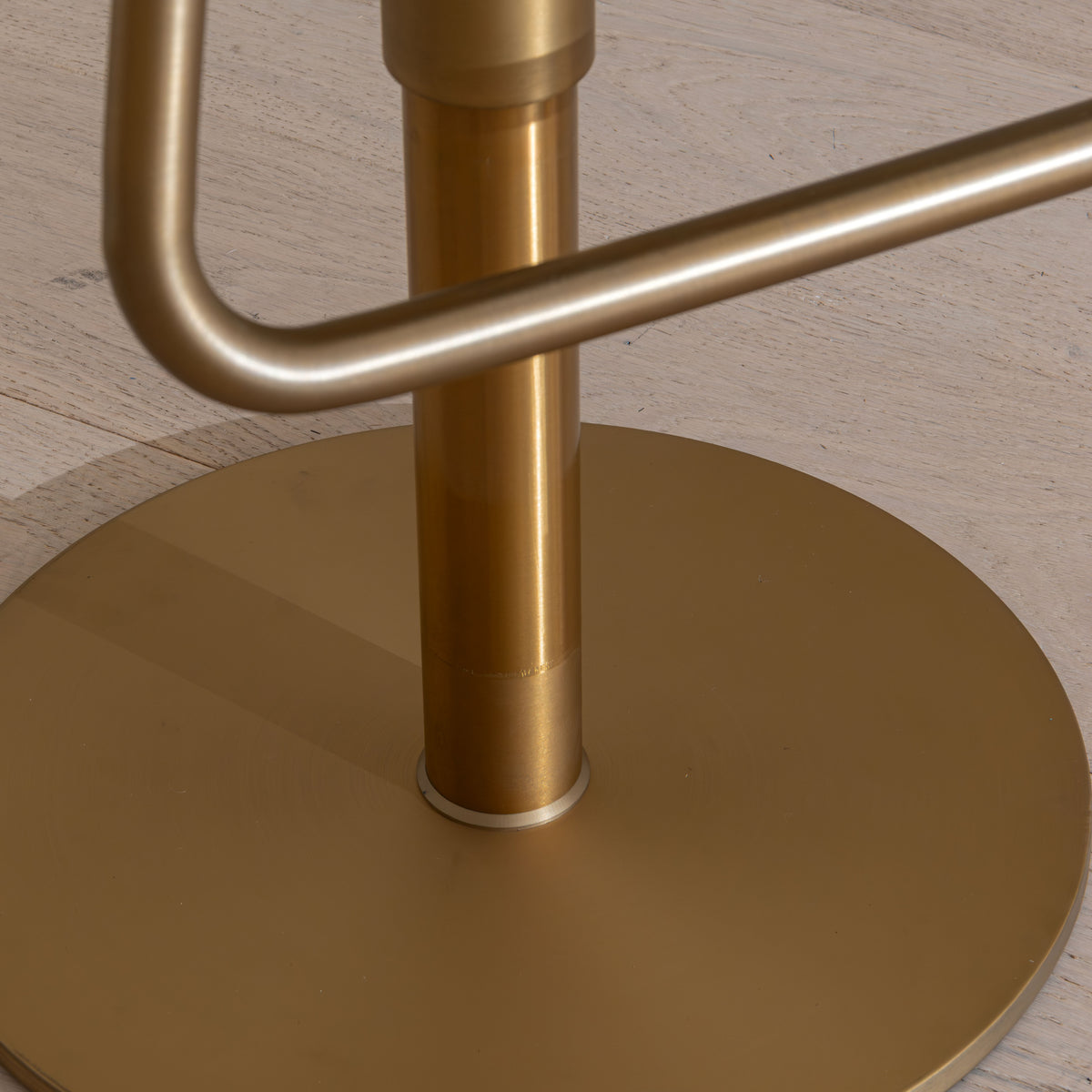 Baker Bar Stool | Matt Brass Finish