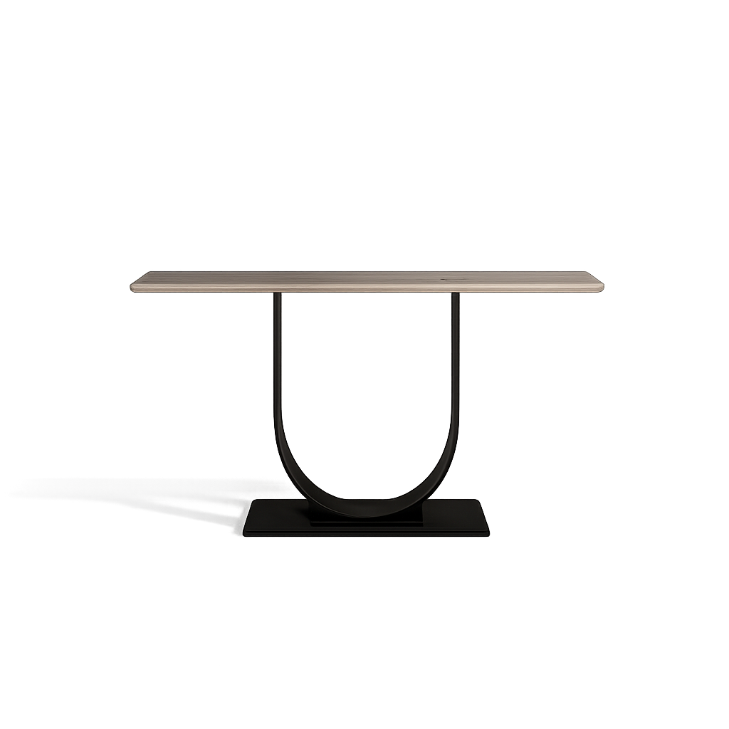 Ambler Console | 160cm Wide, White Wash Oak