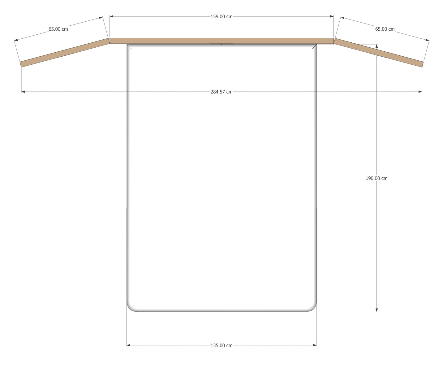 Bespoke Bateson Bed Screen | Double - Super King