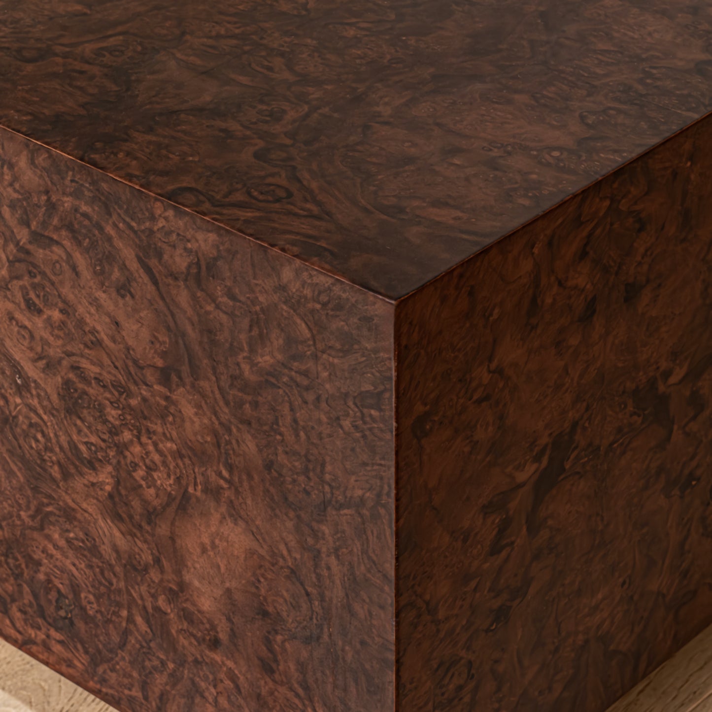 Brooks Coffee Table | 180 Wide | Dark Burl