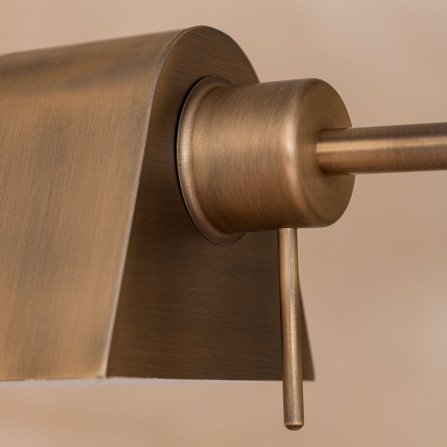 Clapham Floor Lamp | 110 High Adjustable, Light Bronze