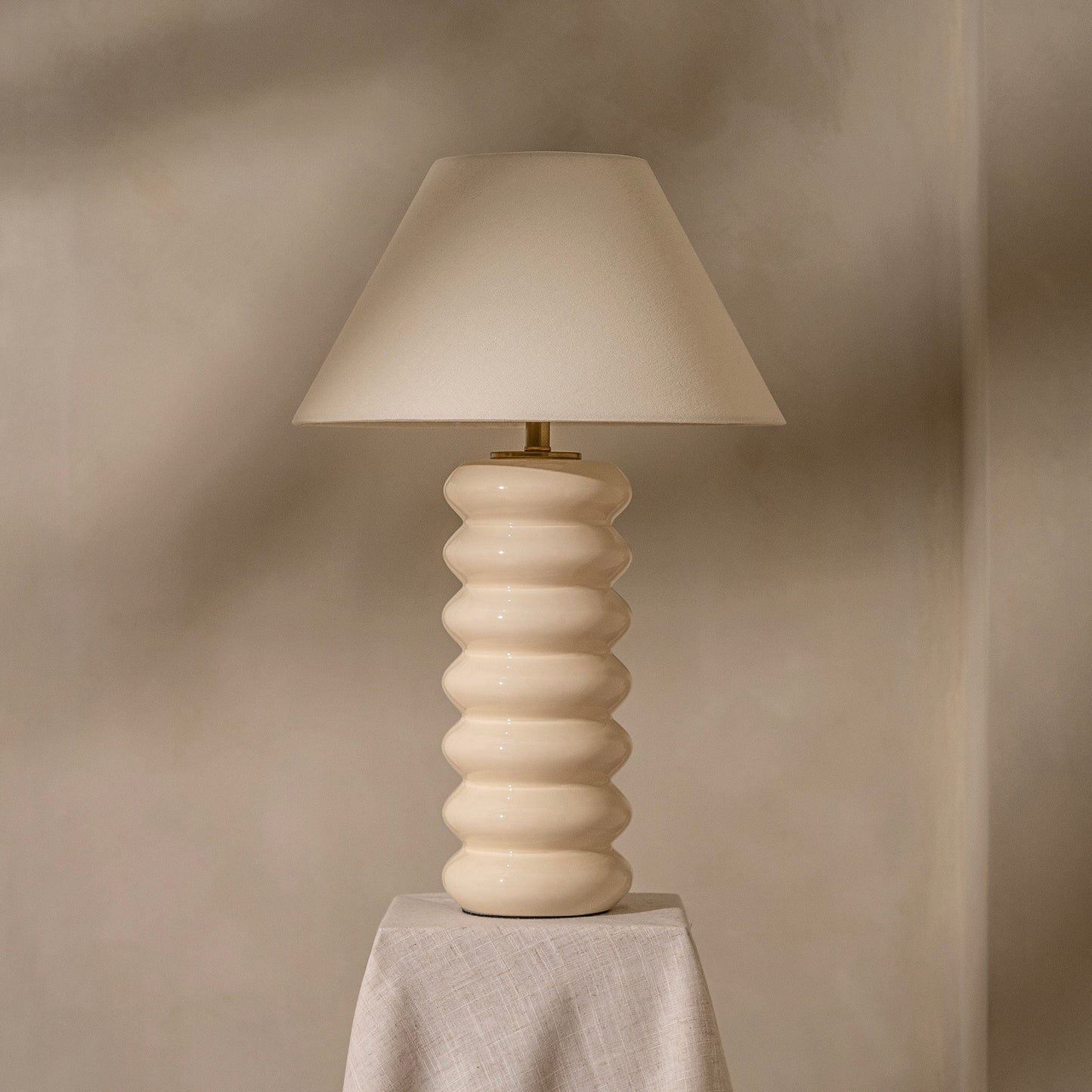 Chapter Table Lamp | 63 High, Off White Ceramic