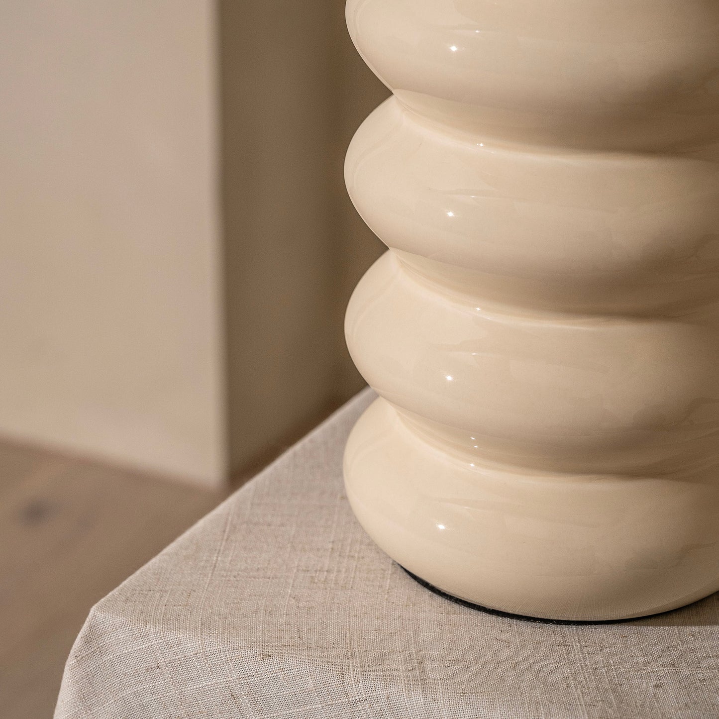 Chapter Table Lamp | 63 High, Off White Ceramic