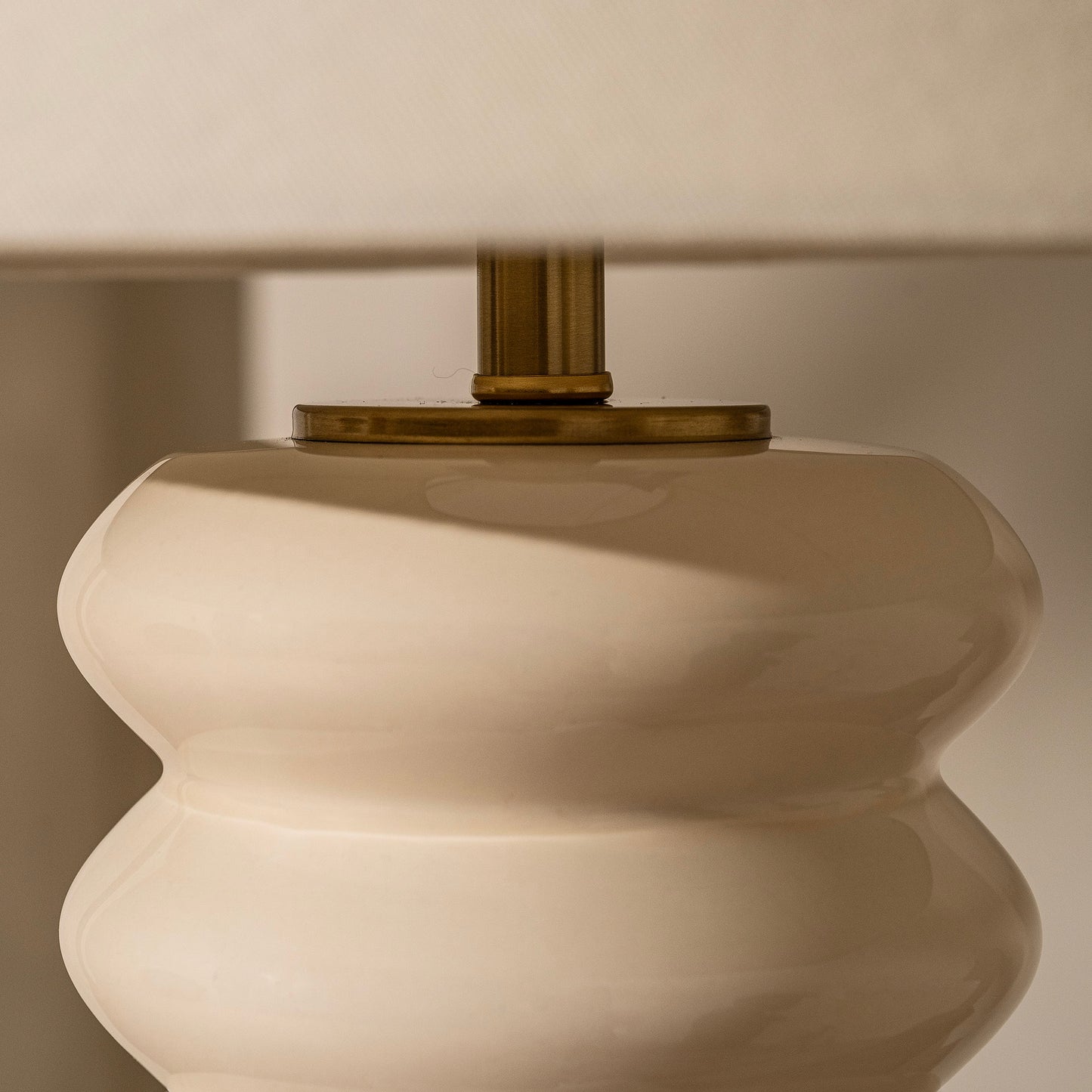 Chapter Table Lamp | 63 High, Off White Ceramic