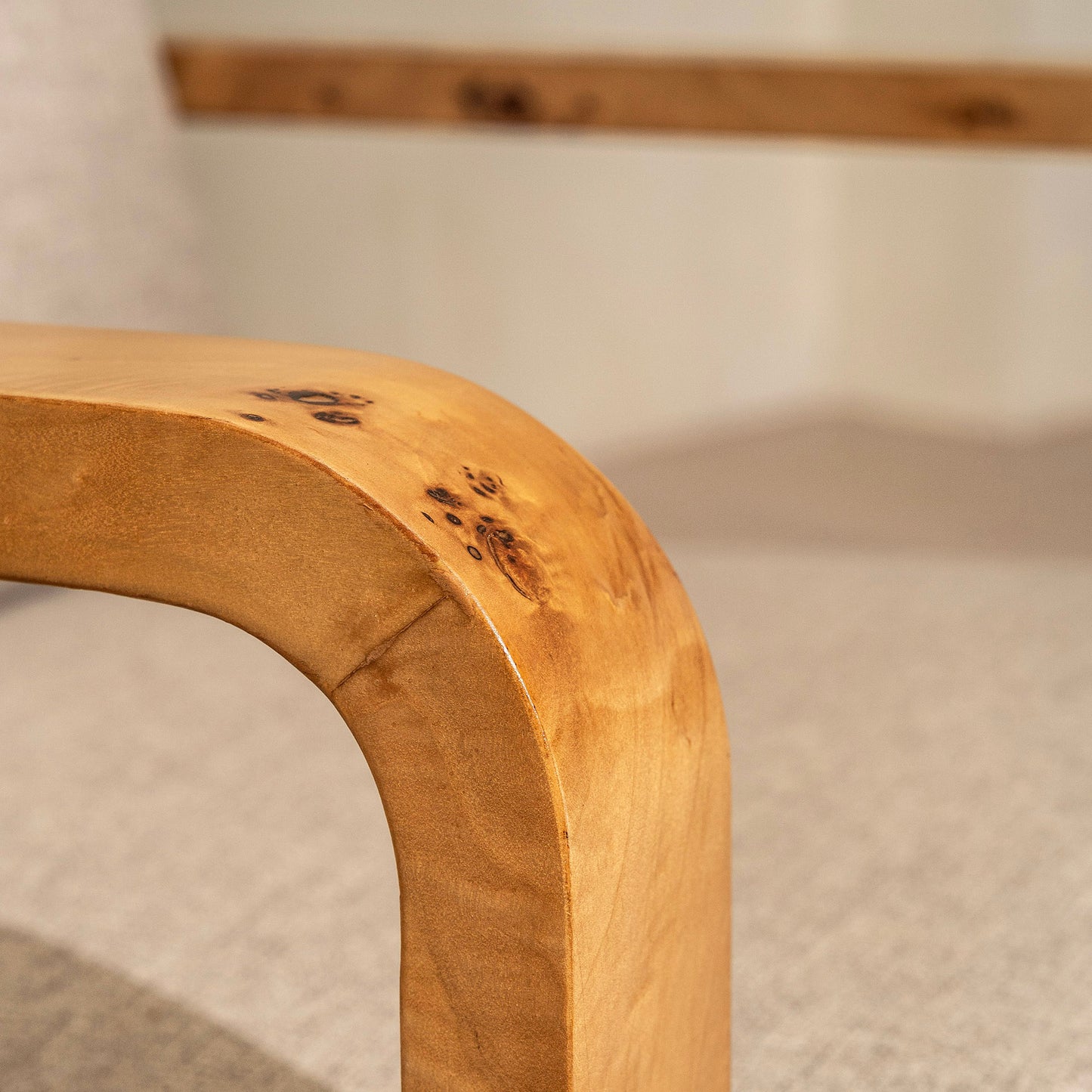 Thornhill Burl Armchair | Light Burl