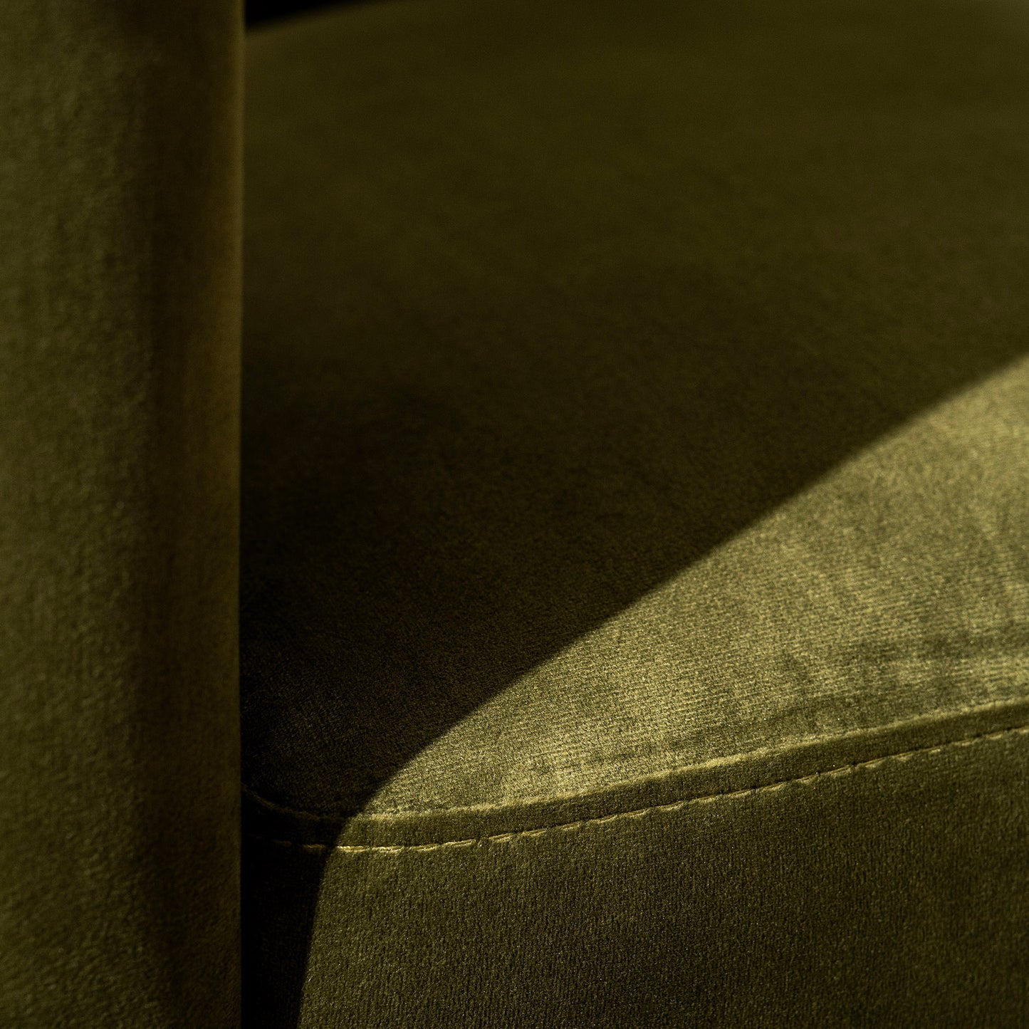 Albie Dining Chair | Dark Green Velvet