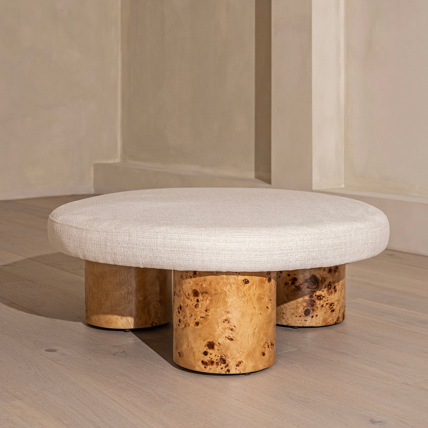 Thornhill Burl Ottoman