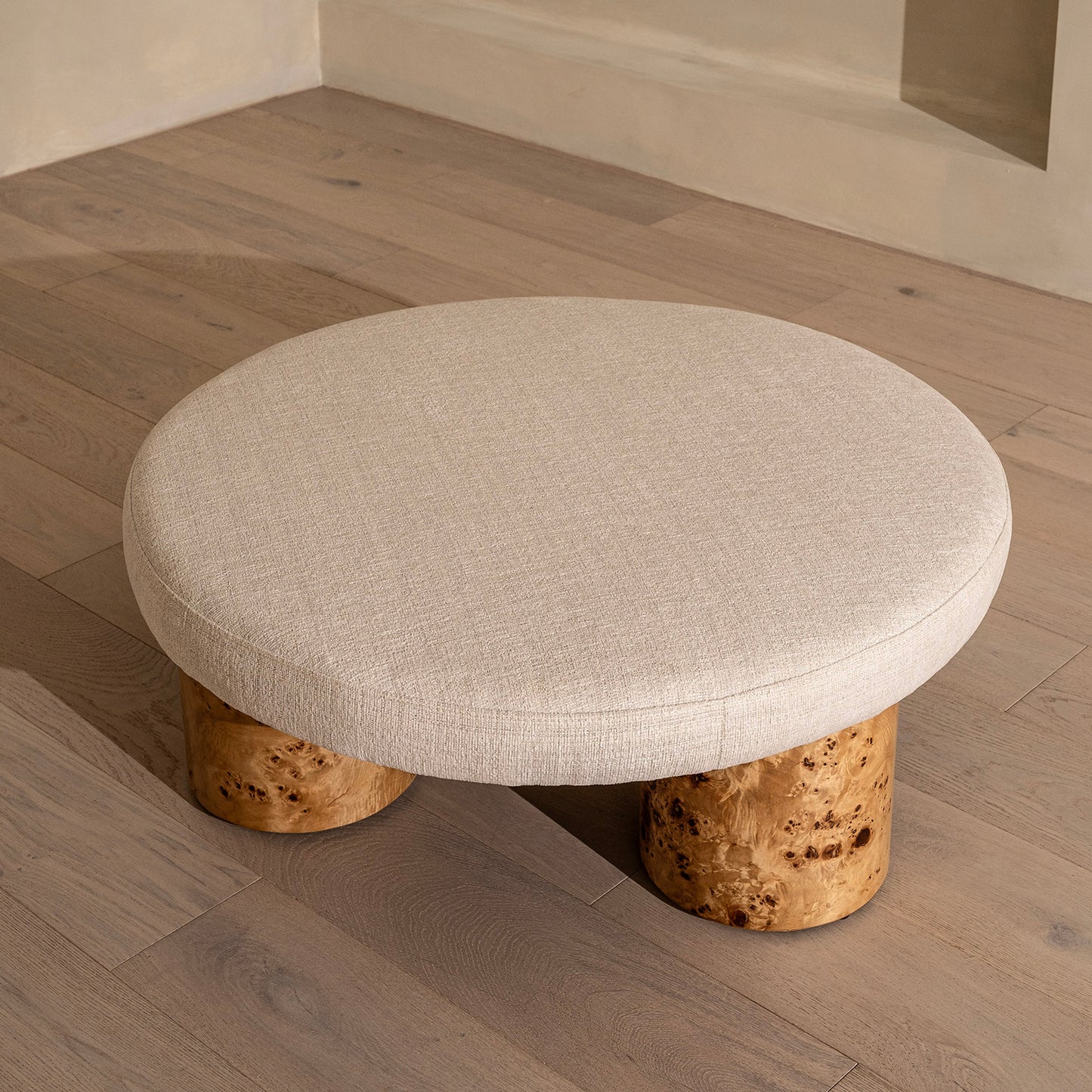 Thornhill Burl Ottoman
