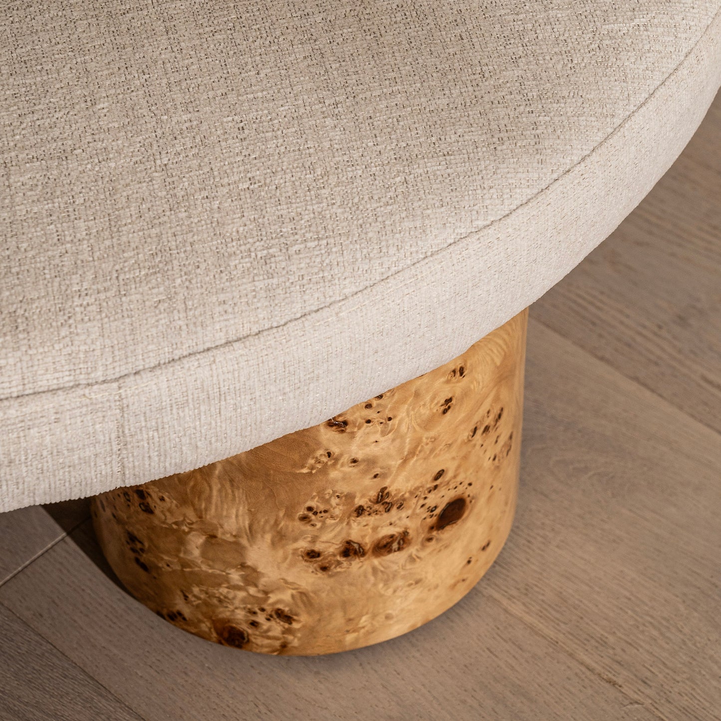Thornhill Burl Ottoman