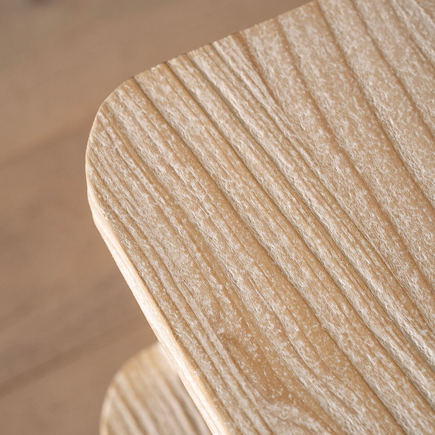 California Bedside Table | 400 Wide Recycled White Pine, 2 Drawer