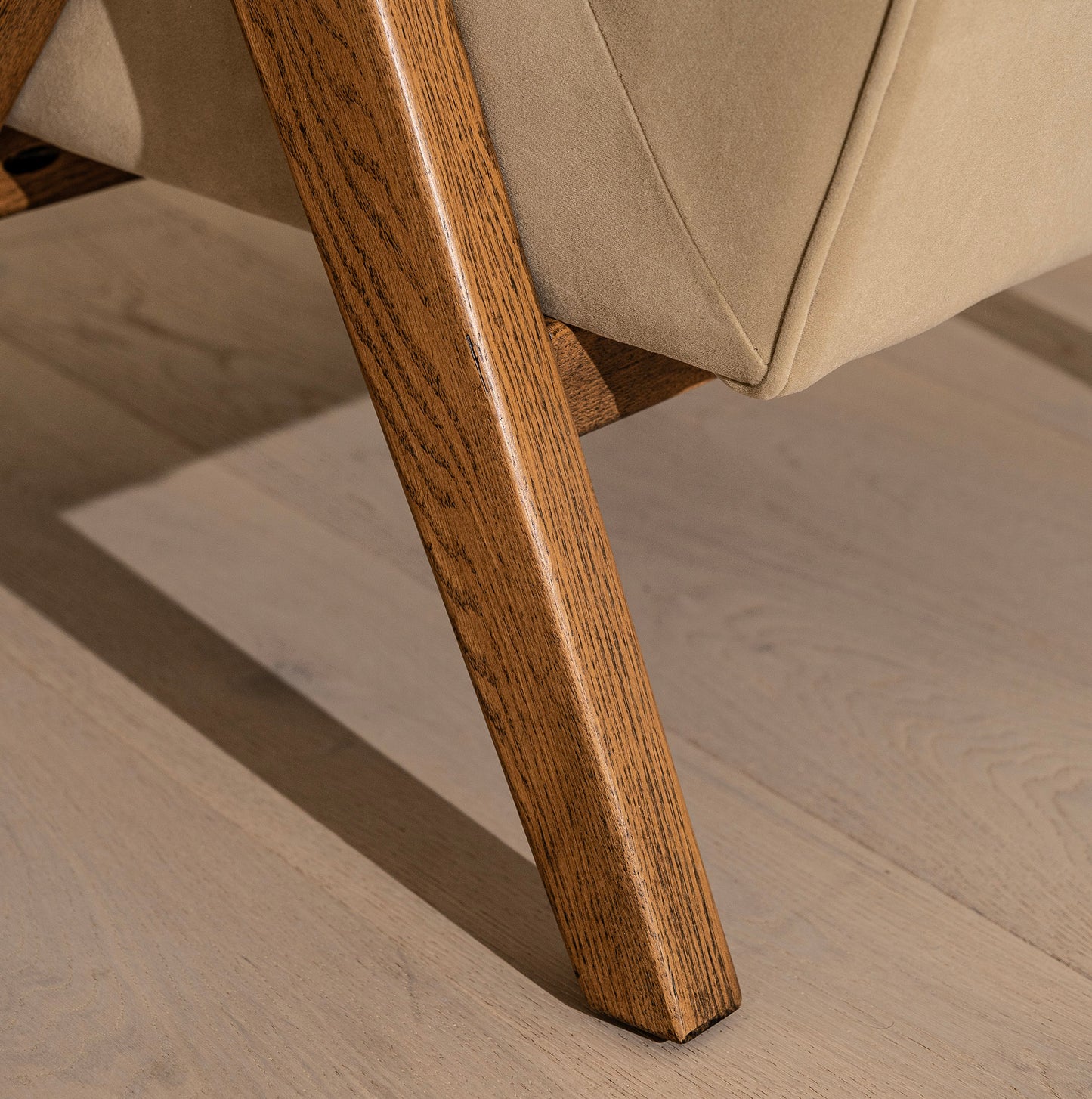 Whistle Feature Chair | 77 Wide, Mid-Century Velvet