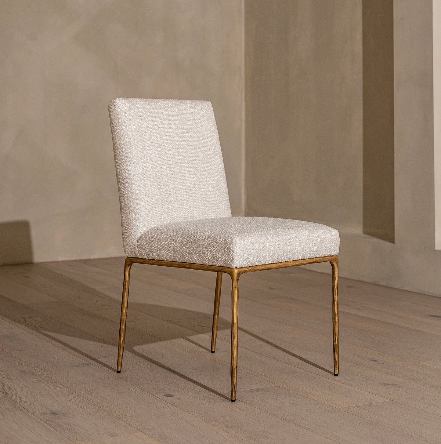 Marino Brass Forged Metal Dining Chair