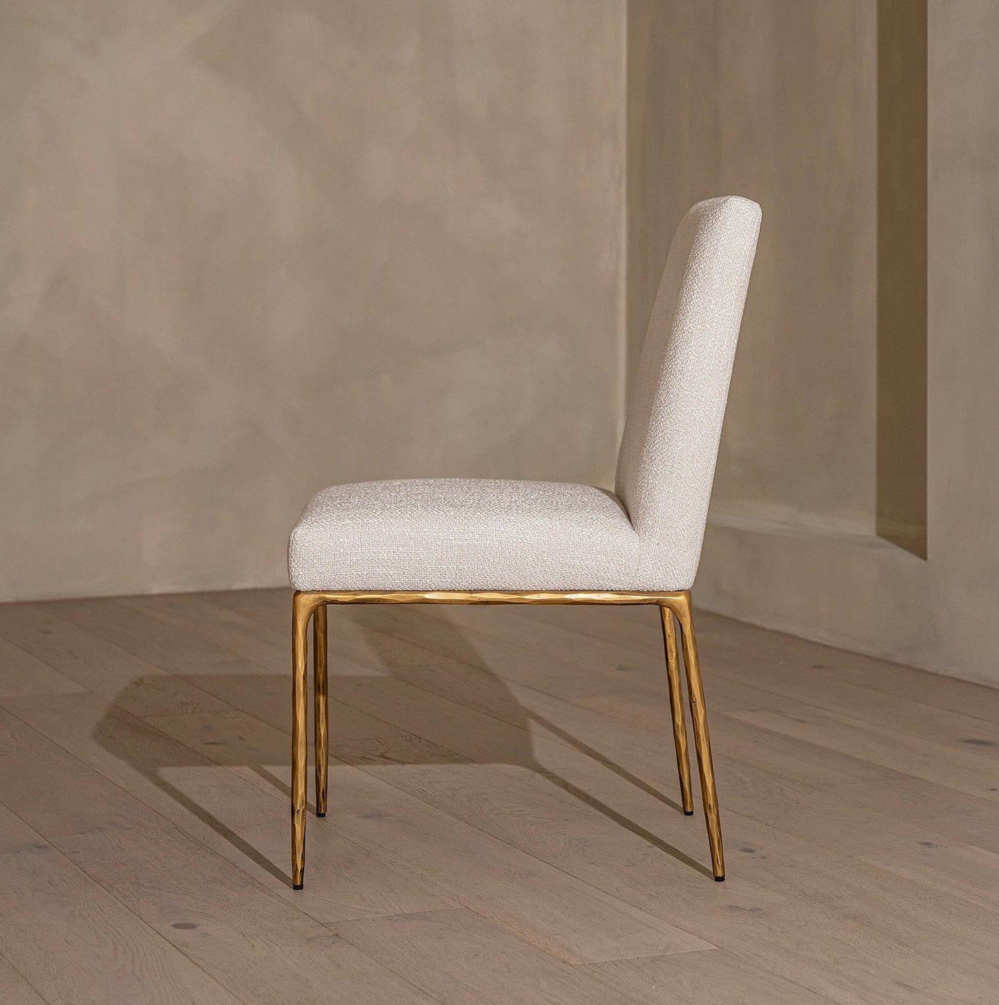 Marino Brass Forged Metal Dining Chair