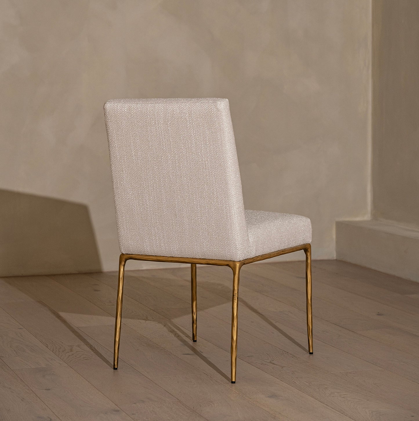 Marino Brass Forged Metal Dining Chair