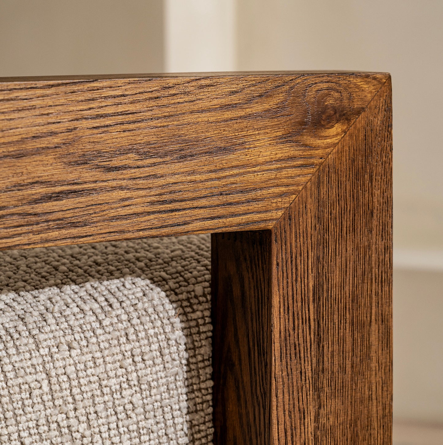 Martinez Chair | Walnut & Boucle