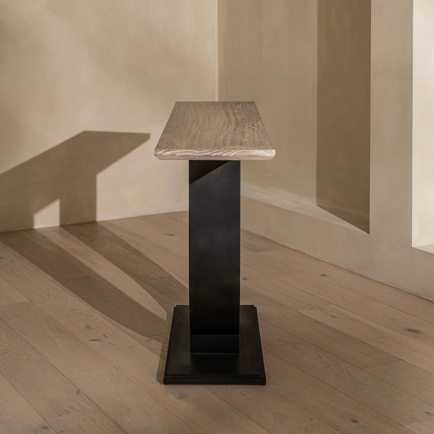 Ambler Console | 160cm Wide, White Wash Oak