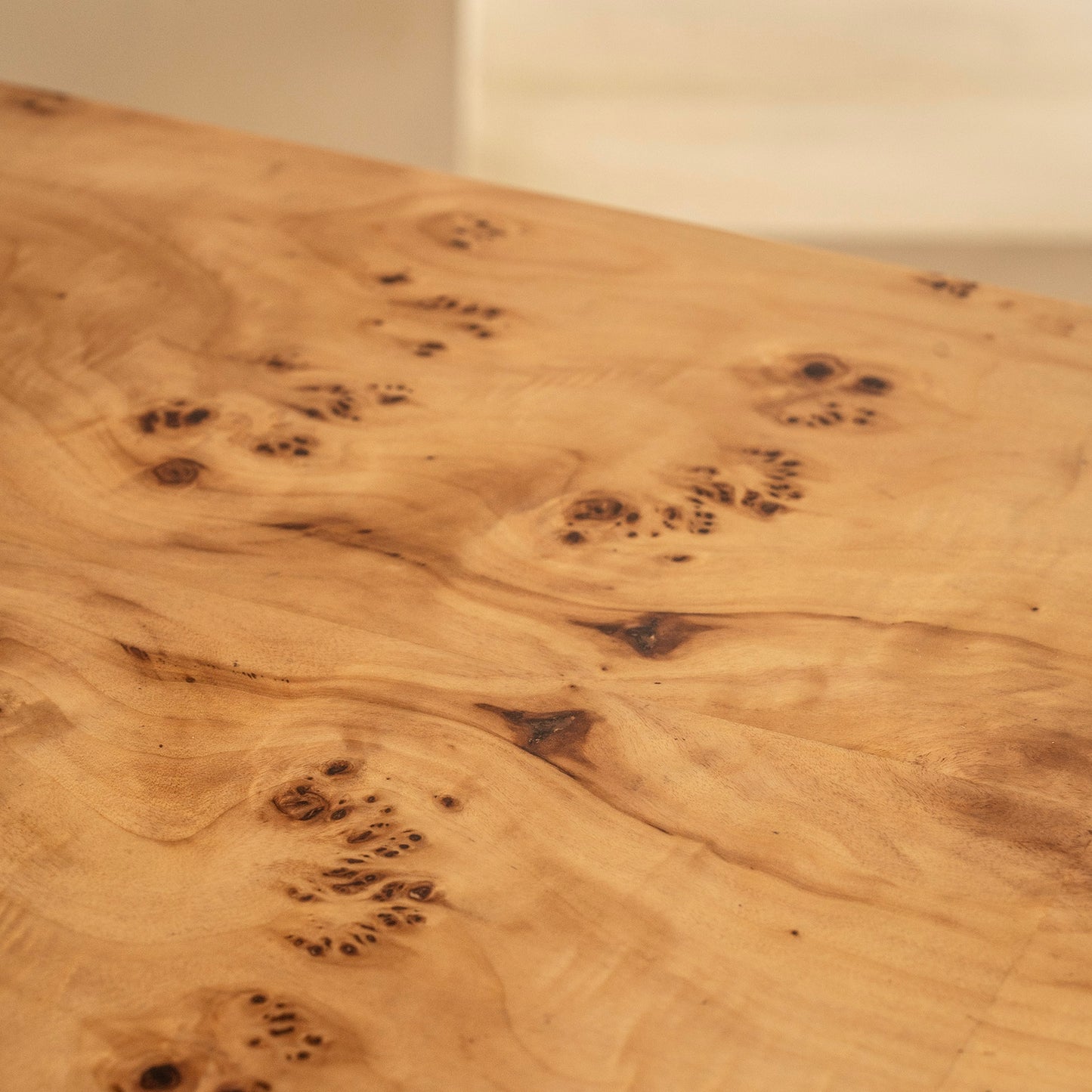 Thornhill Dressing Table | 1200 Wide Light Burl, 2 Drawer