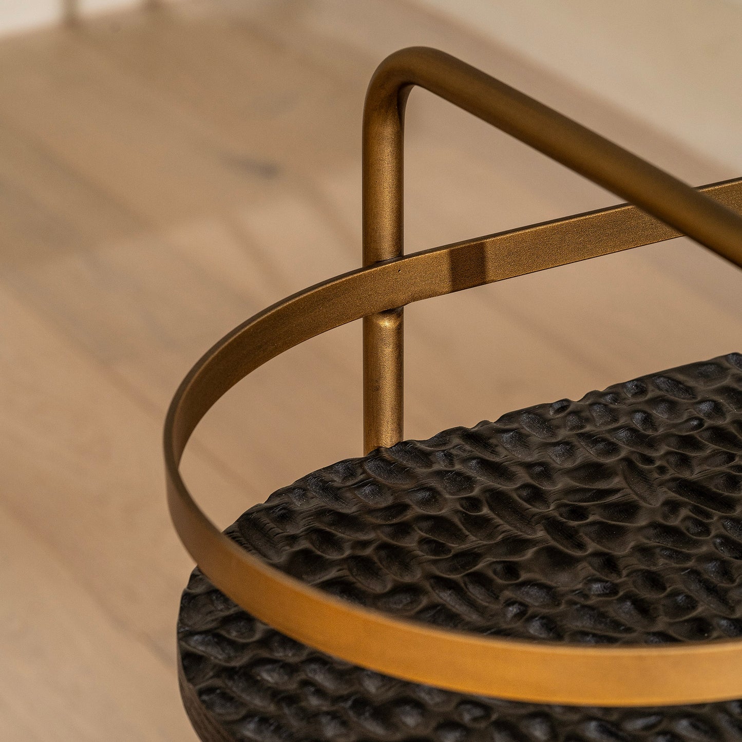 Bolsover Drinks Trolley | Black & Brass