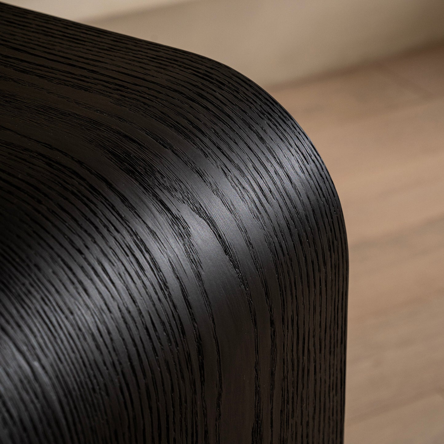 Essex Dressing Table | 1200 Wide Black & Oak, 2 Drawer