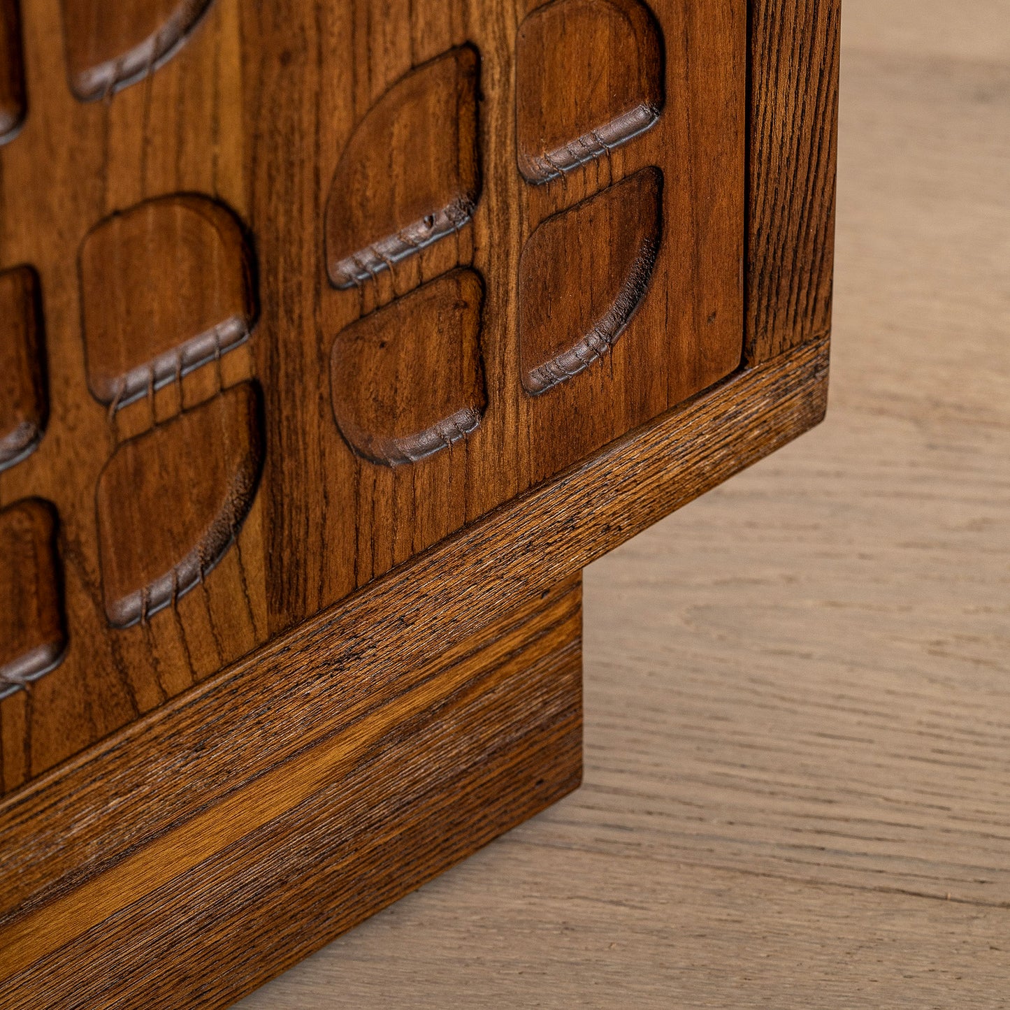Hargate Sideboard | 1600 Wide Dark Chocolate Oak, 3 Door