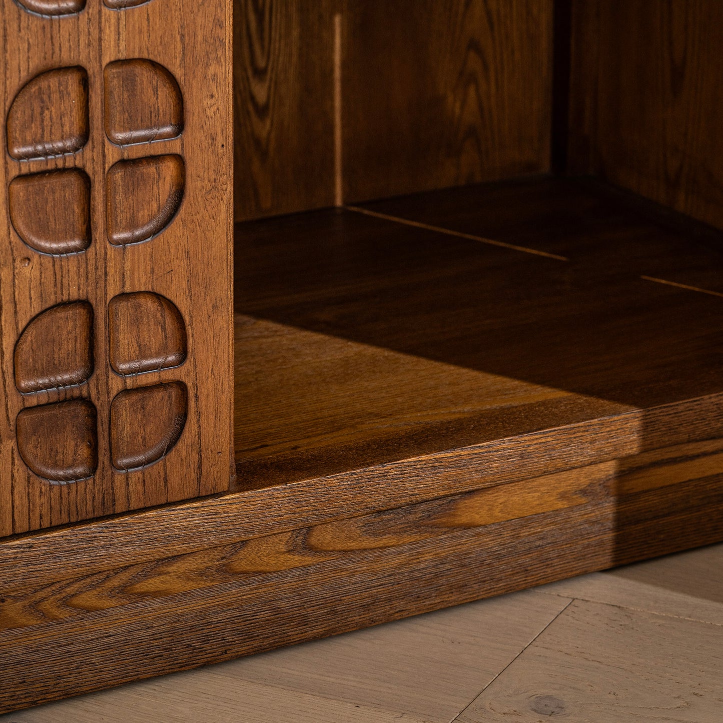 Hargate Sideboard | 1600 Wide Dark Chocolate Oak, 3 Door