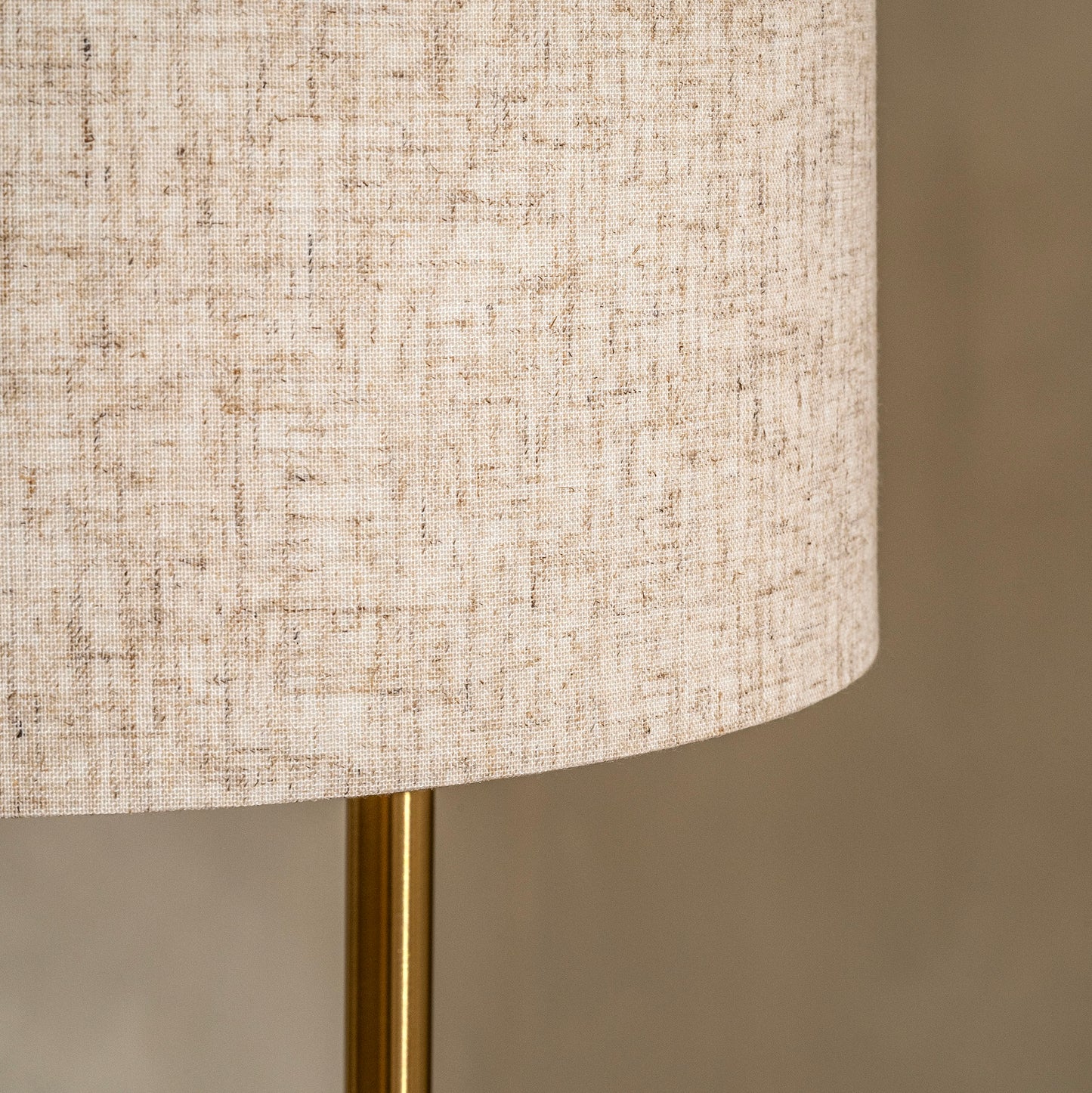 Bromley Floor Lamp | 155 High, Brown Marble & Brass