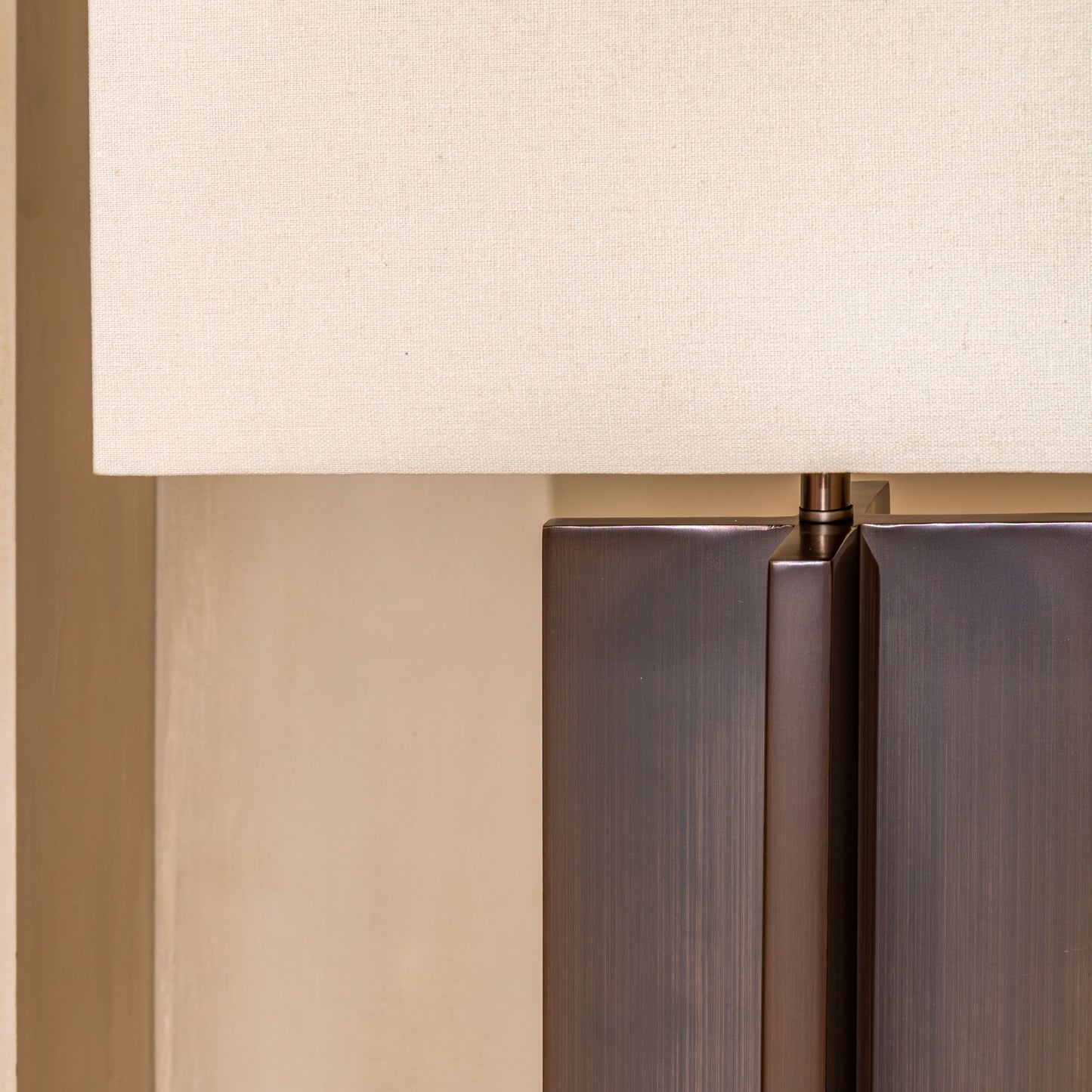 Harvard Table Lamp | 66 High, Bronze