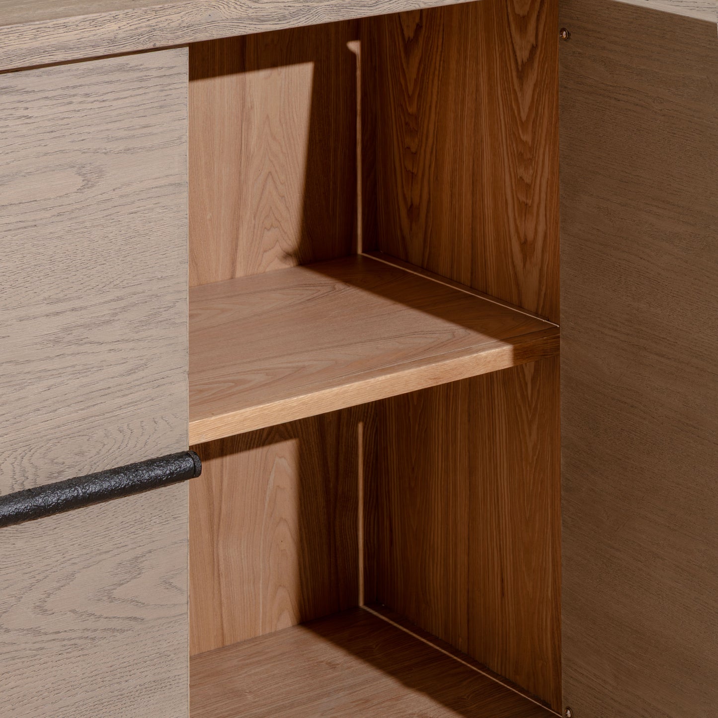 Springer Sideboard | 200 Wide' Washer Oak & Black
