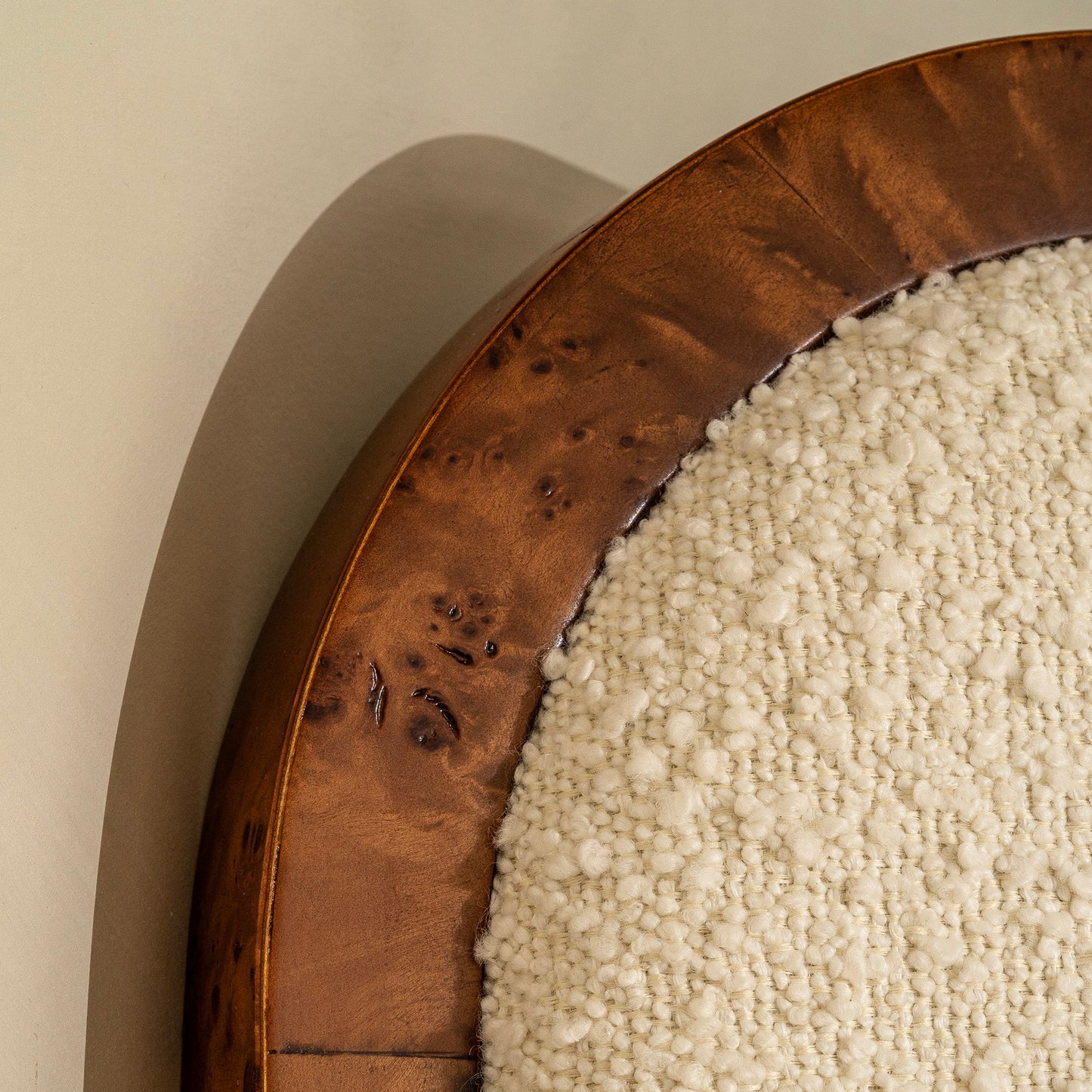 Thornhill burl wood headboard