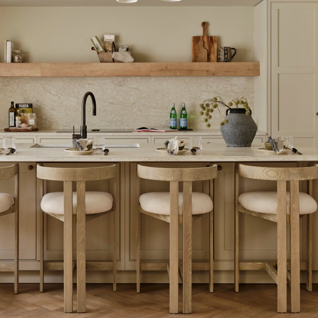 Scottsdale Counter Stool | White Wash Oak