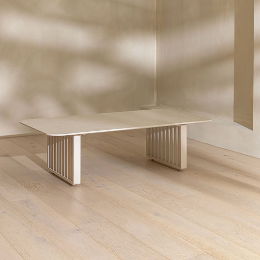 Gap Outdoor Coffee Table | 130cm, Stone Top