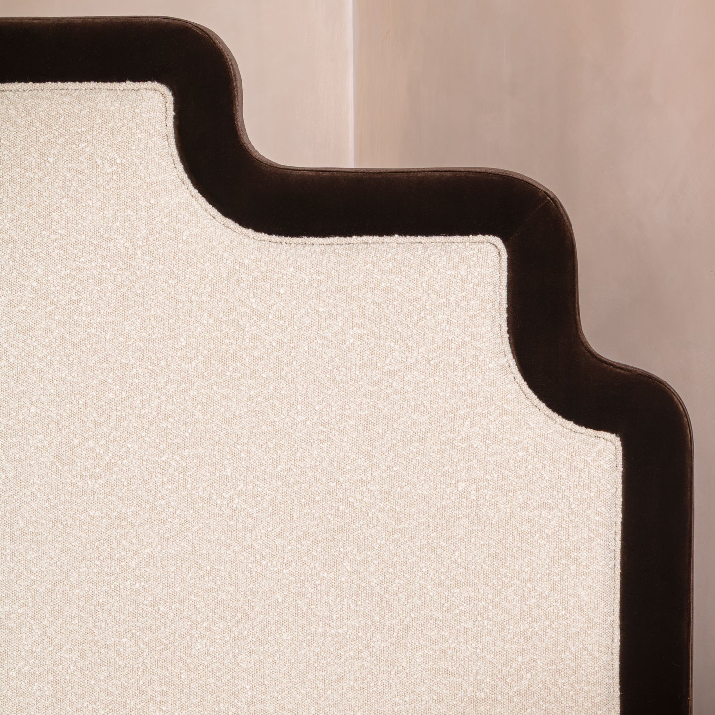 The Flores Headboard | Boucle & Velvet