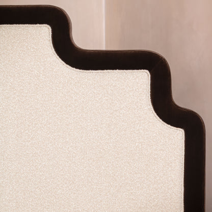 The Flores Headboard | Boucle & Velvet