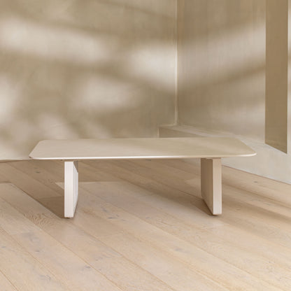 Gap Outdoor Coffee Table | 130cm, Stone Top