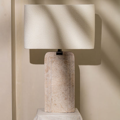 Dorrez Travertine Lamp