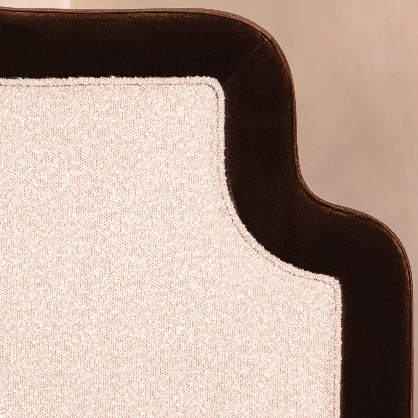 The Flores Headboard | Boucle & Velvet