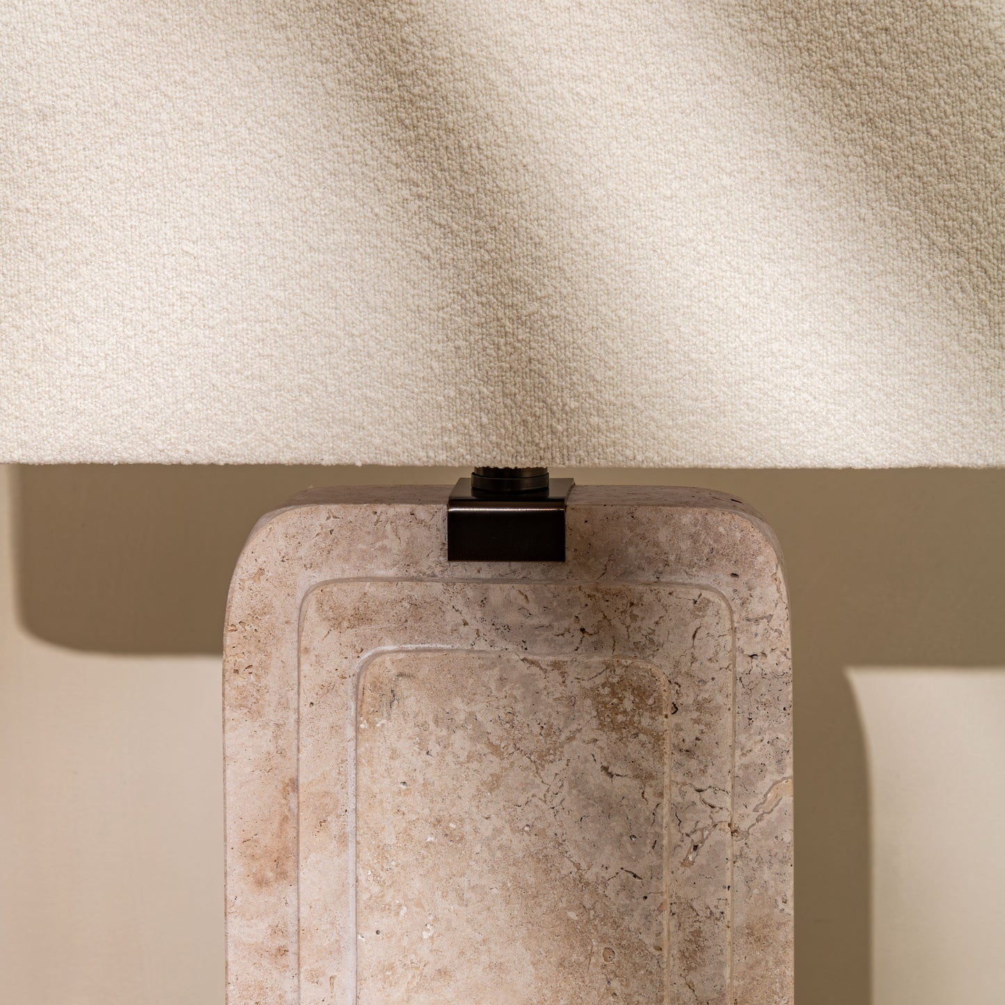 Dorrez Travertine Lamp