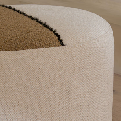 Abingdon Tailored Burl Ottoman | Élitis Ambienti Levante