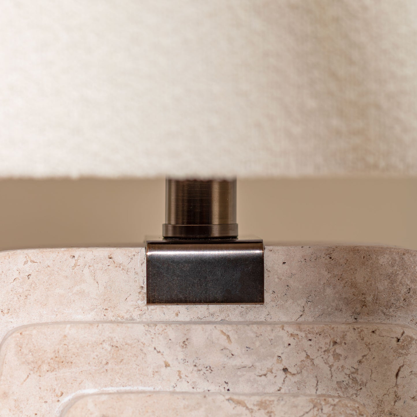 Dorrez Travertine Lamp