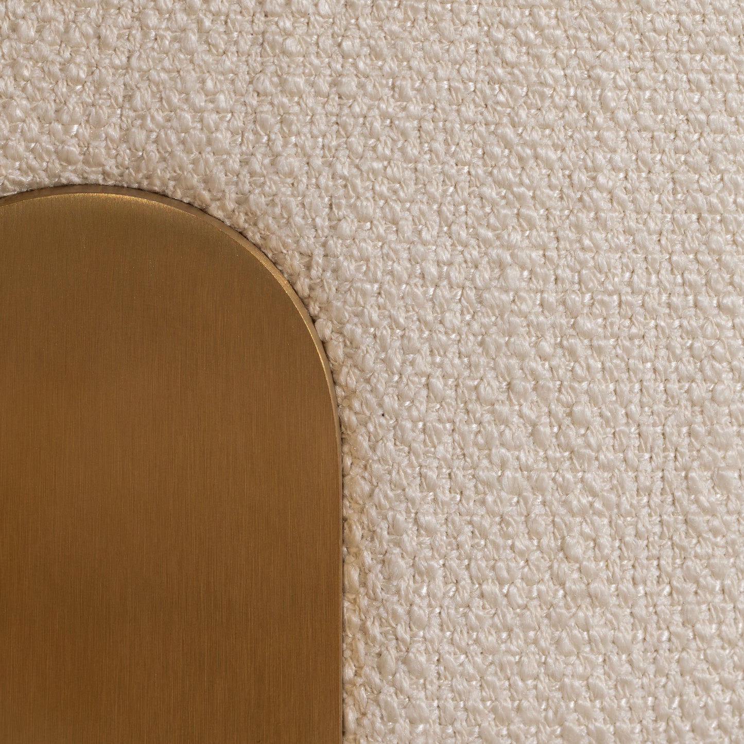 Bower Adjustable Bar Stool | White & Brass