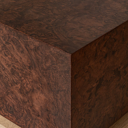 Brooks Coffee Table | 180 Wide | Dark Burl