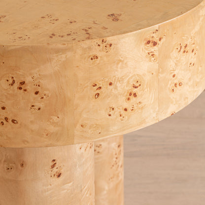 Chadstone Desk | 165cm Wide, Light Burl