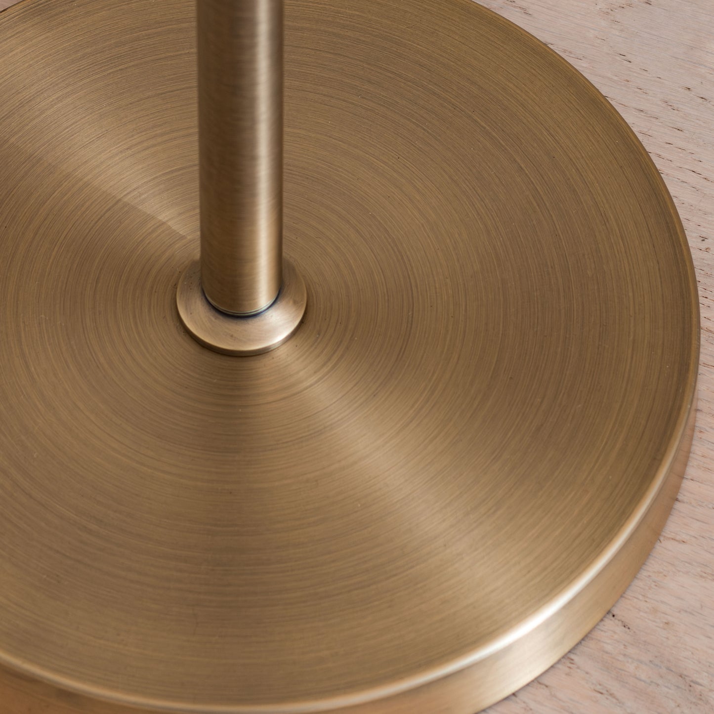 Clapham Floor Lamp | 110 High Adjustable, Light Bronze