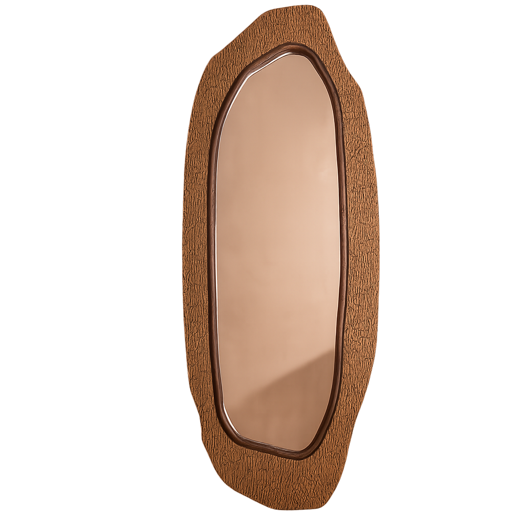 Dartford Large Wall Mirror | Oval & Oak Frame
