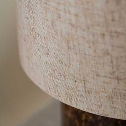 Els Table Lamp | 30 High, Brown Marble