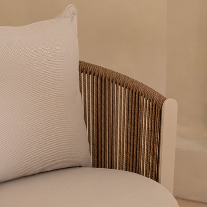Hommy Outdoor Swivel Chair | Rope Garden Chair