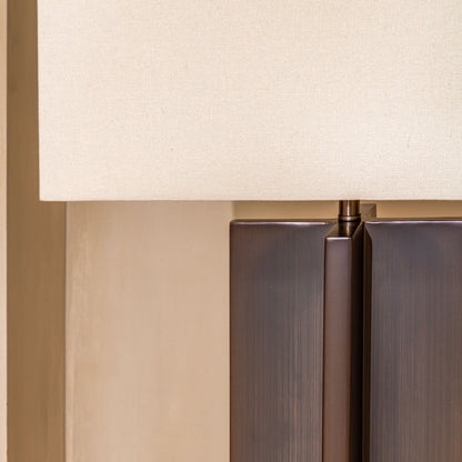 Harvard Table Lamp | 66 High, Bronze