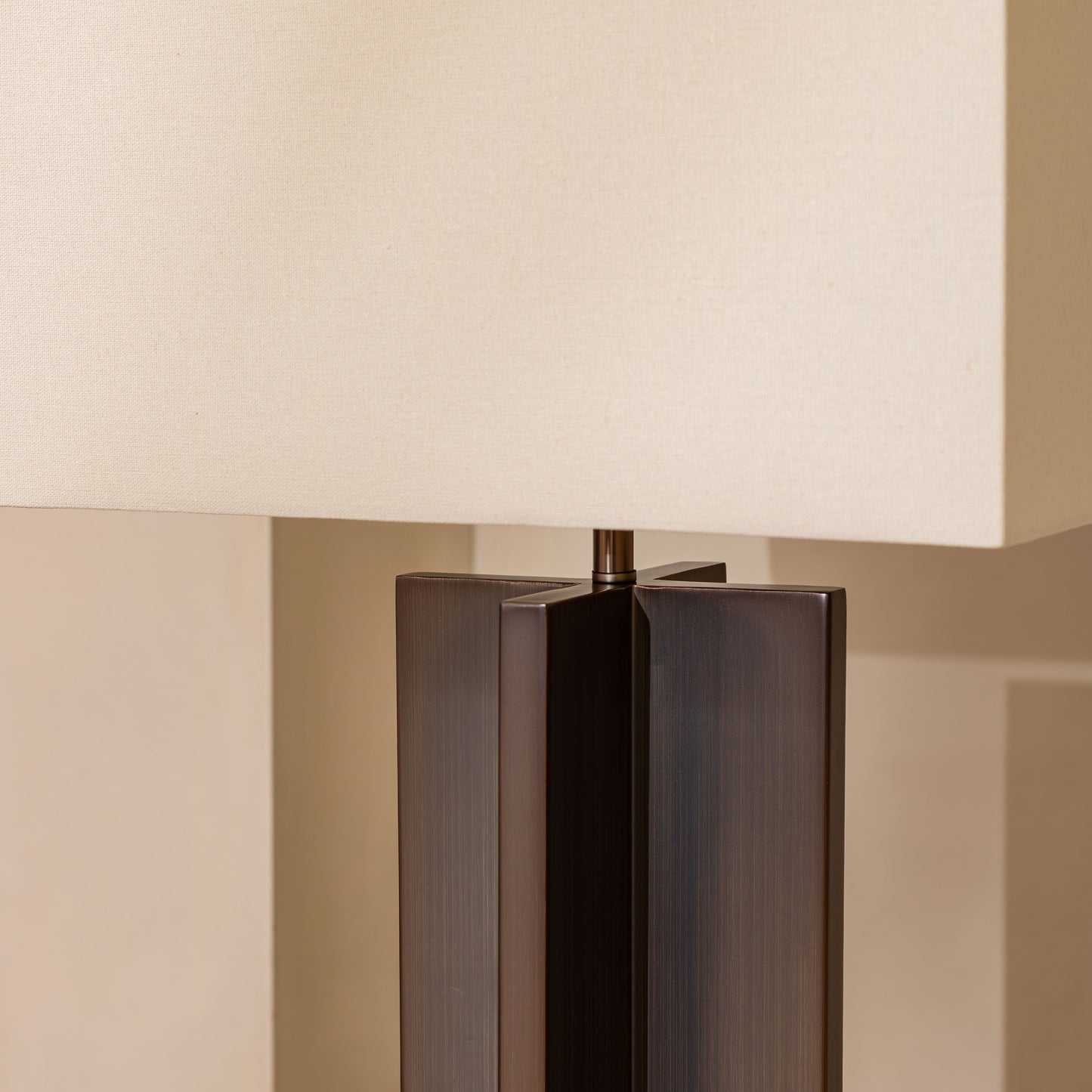 Harvard Table Lamp | 66 High, Bronze