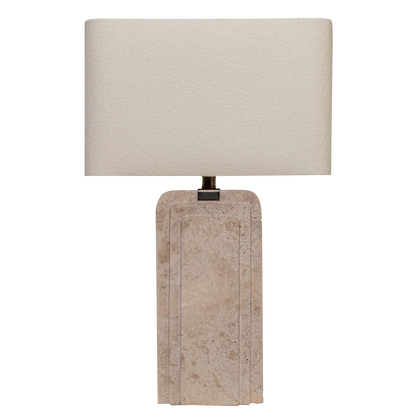 Dorrez Travertine Lamp